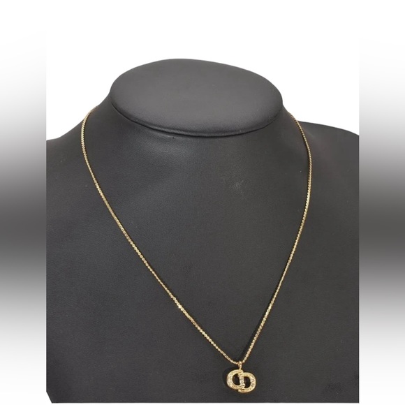 Dior Jewelry - Christian Dior “CD” Gold Necklace